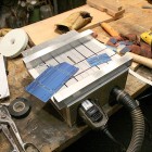 Mini Dremel Table Saw for Cutting Solar Cells